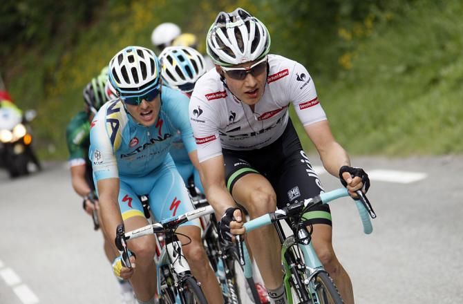 Wilco Kelderman (Belkin) secured the young rider jersey