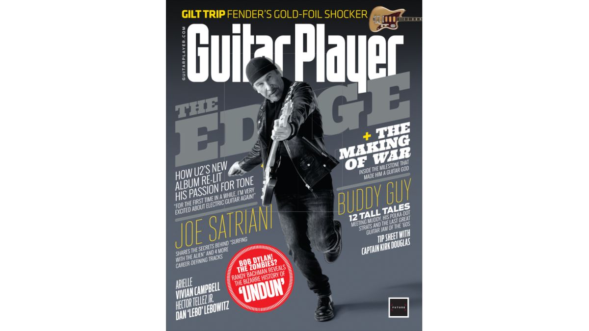 Guitar Player issue 734 featuring The Edge