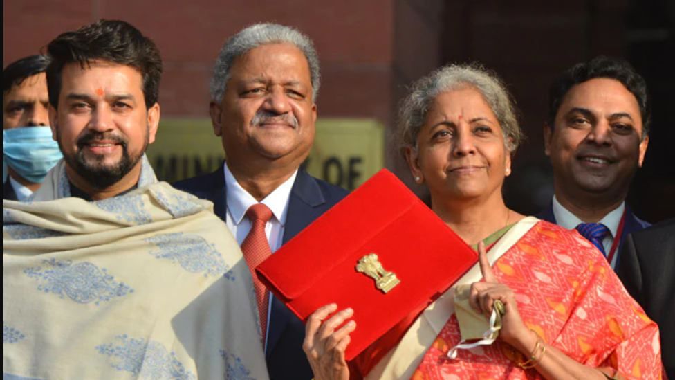 Indian Finance Minister Nirmala Sitharaman