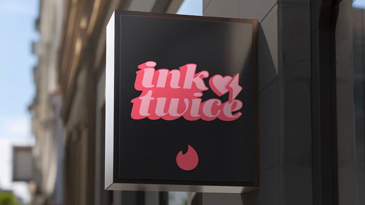 Sign for Tinder&#039;s new Ink Twice ad campaign 