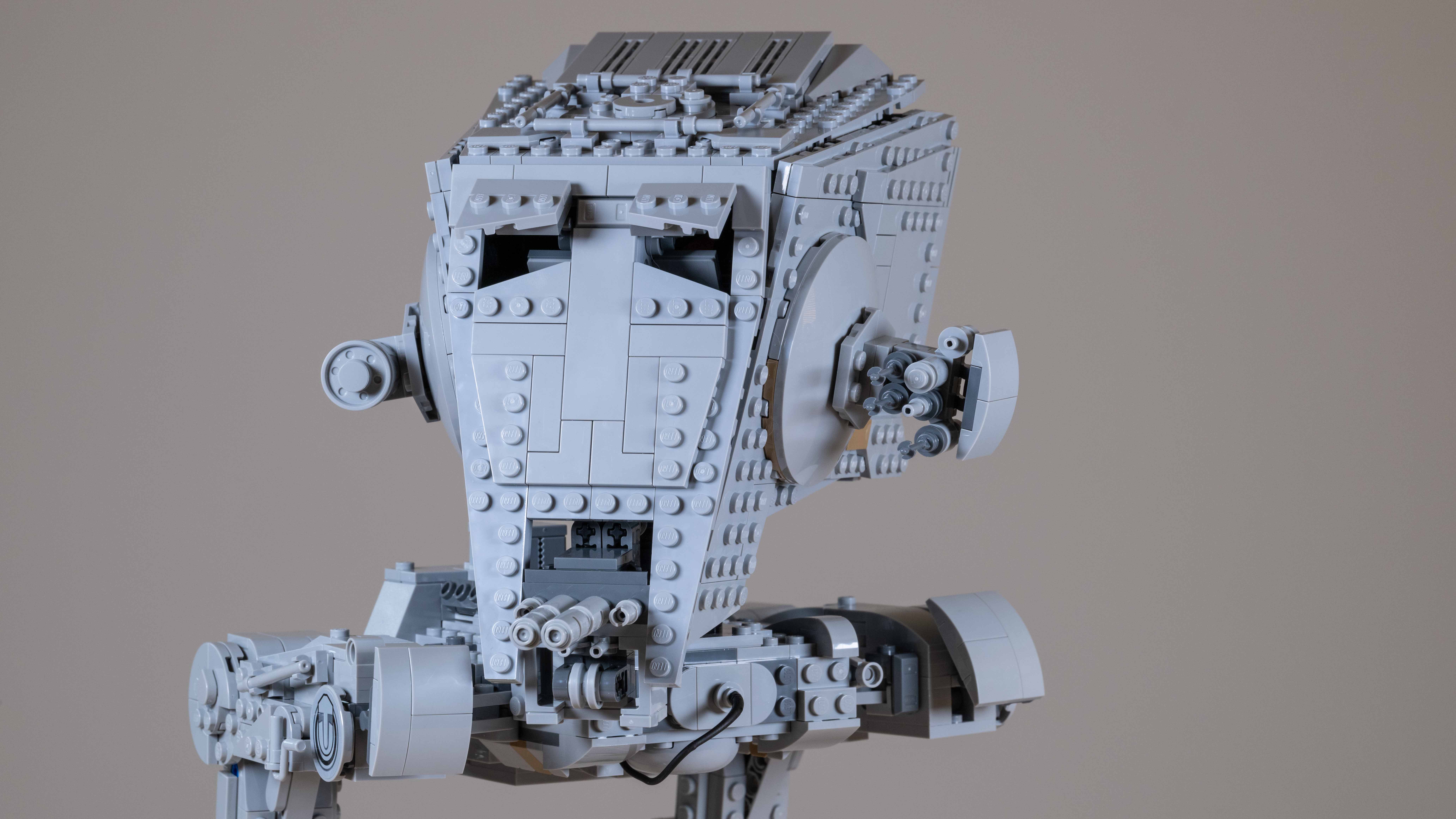 Lego Star Wars AT-ST Walker (75417) on a neutral background