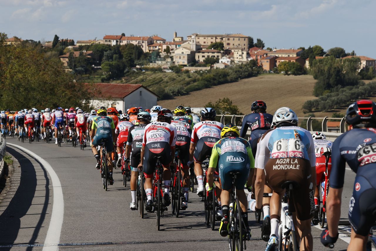 Giro dItalia 2020 103th Edition 11th stage Porto SantElpidio Rimini 182km 14102020 Scenery photo Luca BettiniBettiniPhoto2020