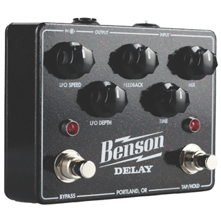 A Benson Delay electric guitar effects foot pedal