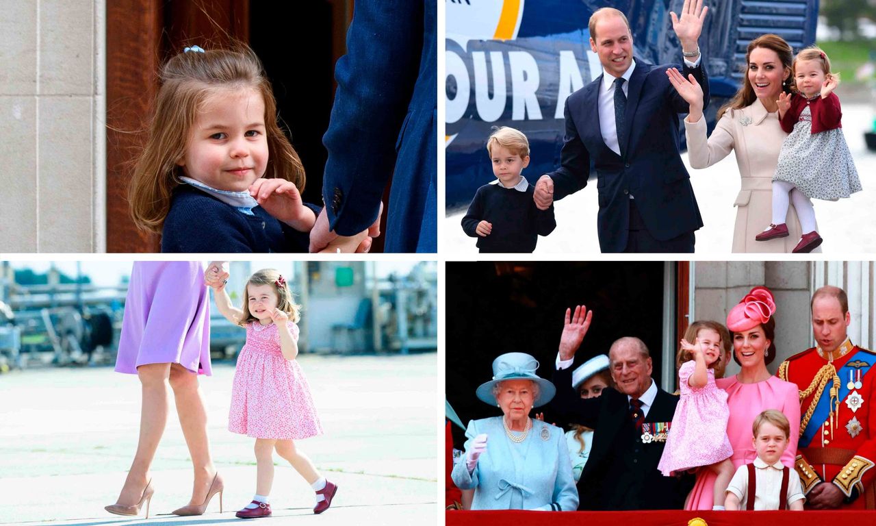 princess charlotte waving