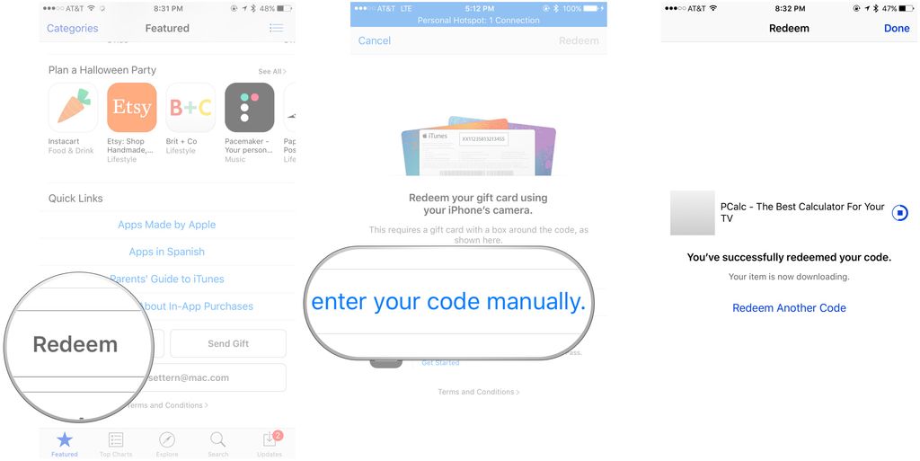 How to redeem promo codes for Apple TV apps iMore