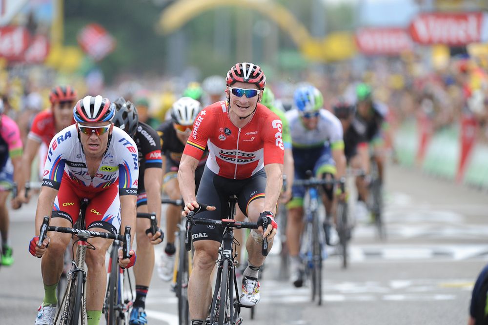 Andre Greipel wins stage 15 of the 2015 Tour de France.