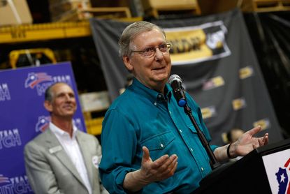 Mitch McConnell's re-election bid is gaining steam