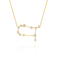 Logan Hollowell Gemini Constellation Necklace | $1,785