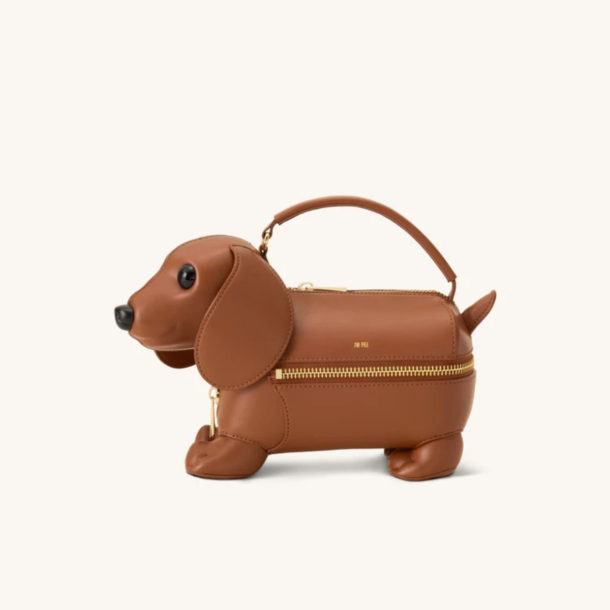 JW PEI, Emilia Dog-Shaped Bag - Brown