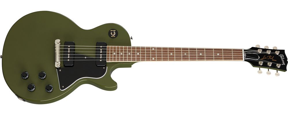 Gibson Olive Drab Les Paul Classic and Les Paul Special
