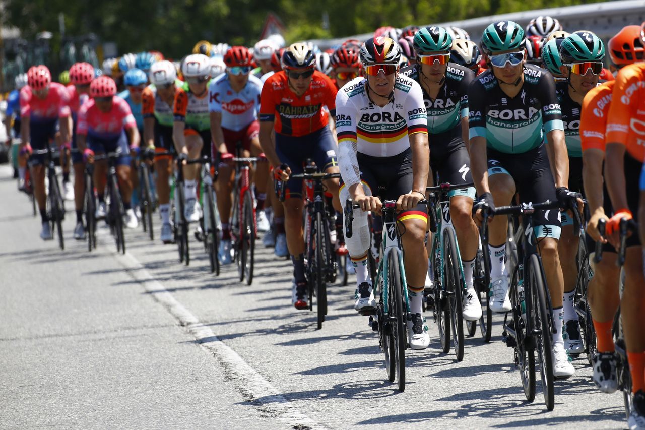 Pascal Ackermann back in the German champion's kit