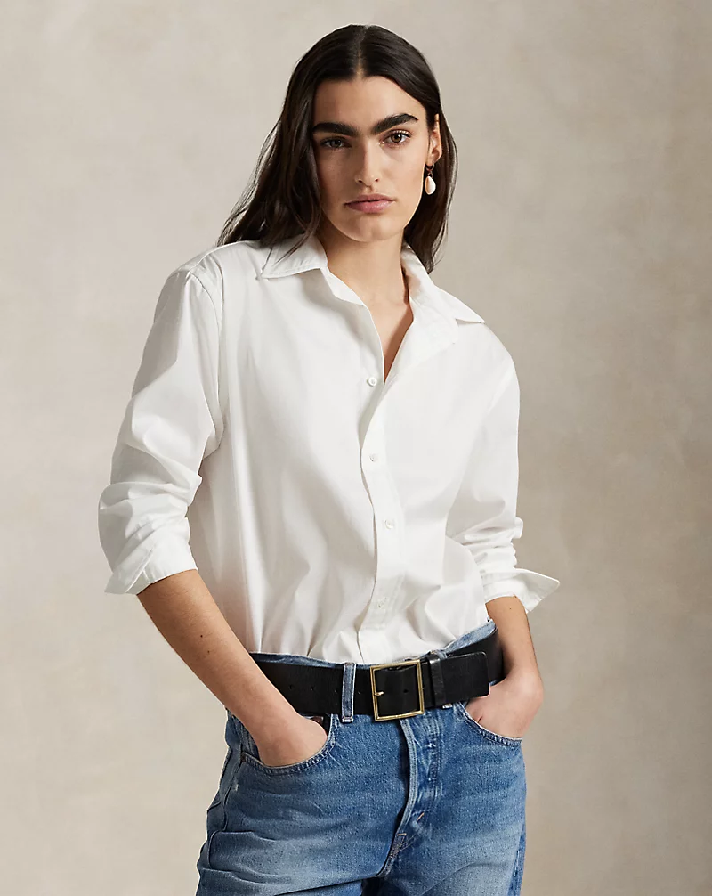 Oversize Fit Cotton Shirt