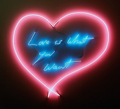 'I Promise to Love You' by Tracey Emin, New York | Wallpaper