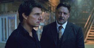 The Mummy's Russell Crowe and Tom Cruise