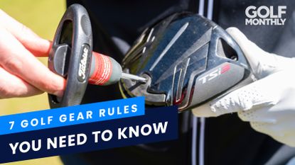 Golf gear rules