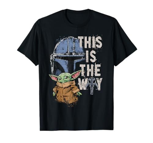 Star Wars the Mandalorian and Grogu This Is the Way Graphic T-Shirt