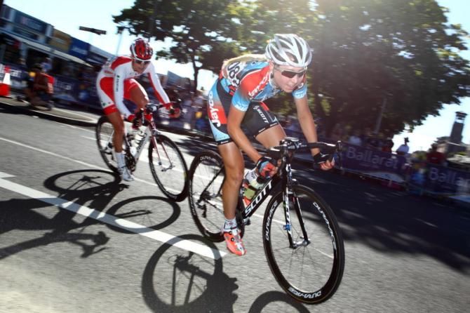 Grace Sulzberger (Jayco-AIS) finished in the bunch