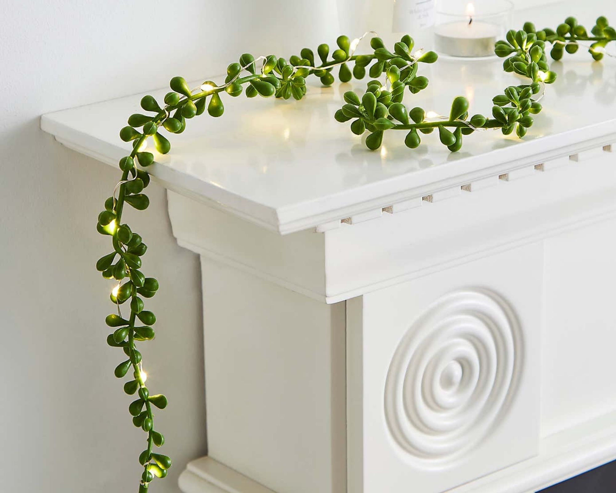 Dunelm String of Pearl Lit Garland