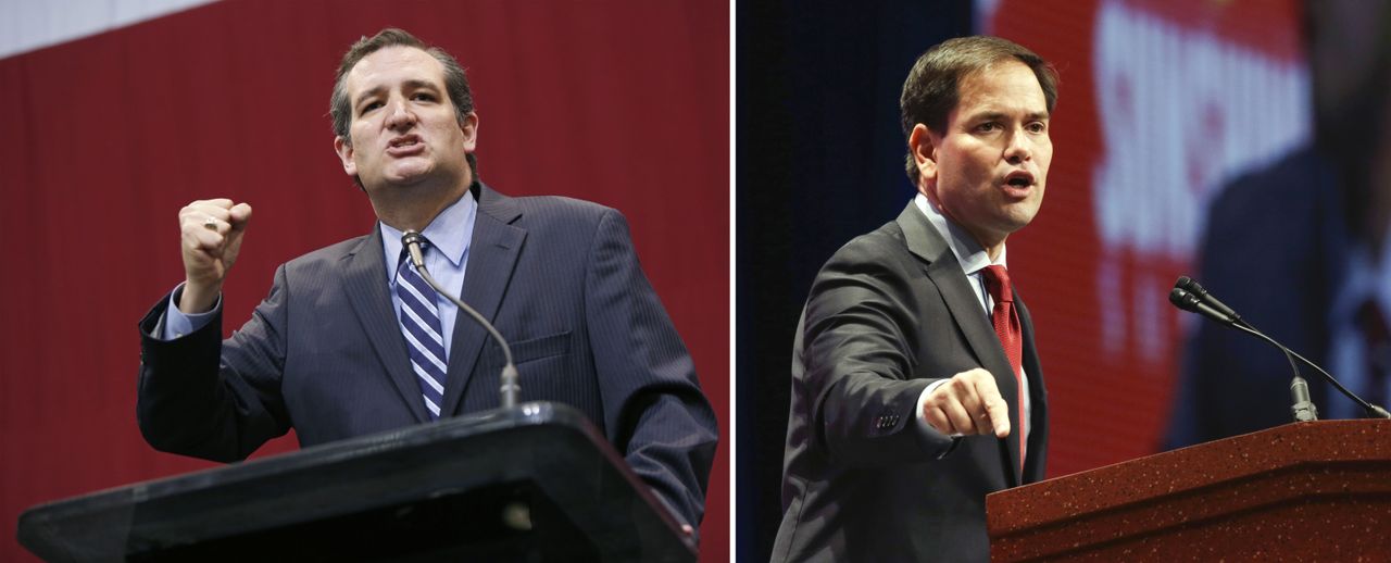 Ted Cruz and Marco Rubio.