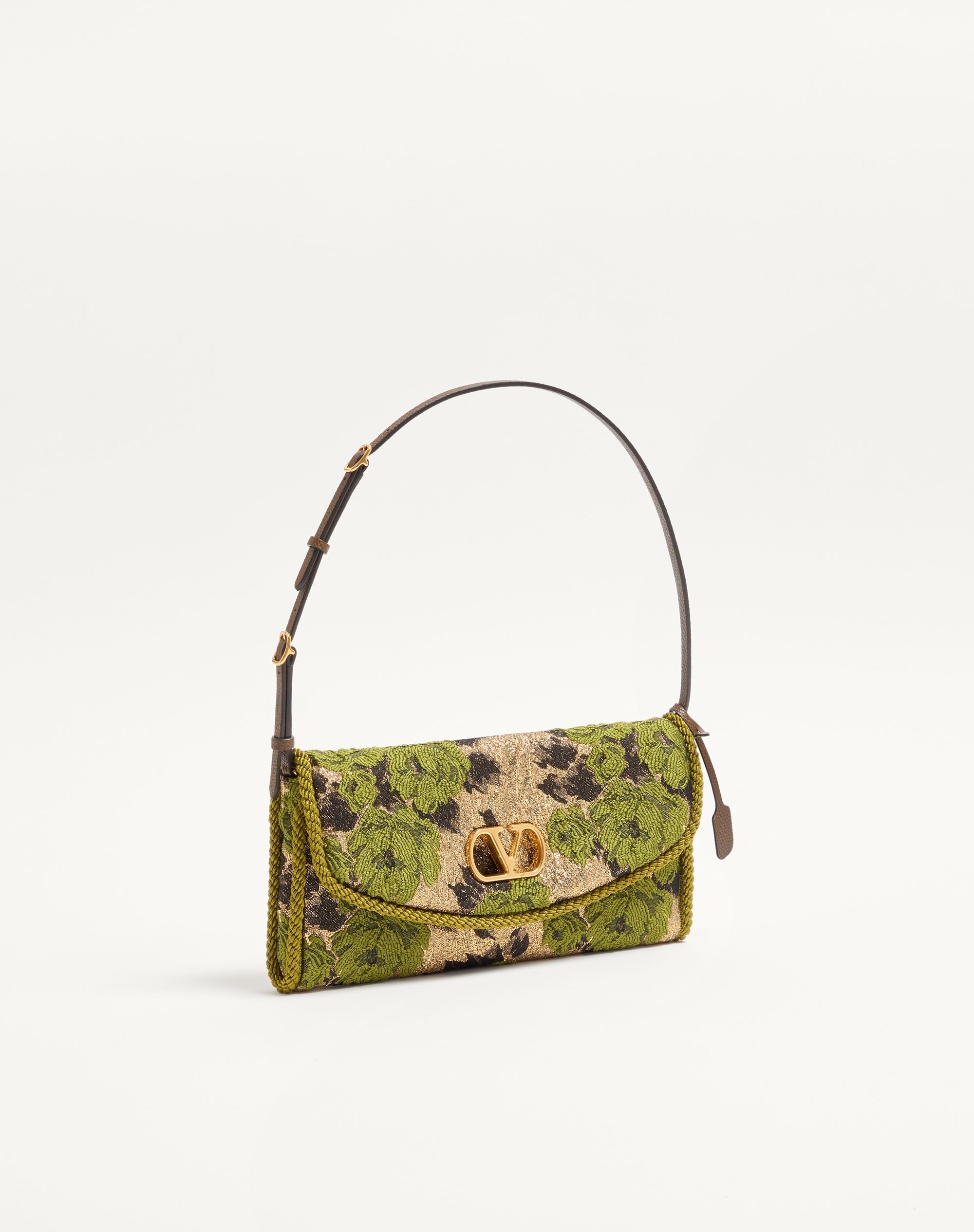 valentino Garavani, DeVain Small Nappa Shoulder Bag