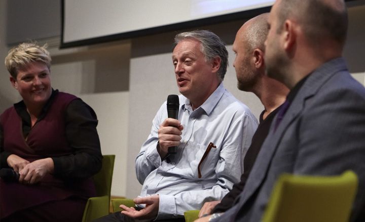 BE OPEN Sound Portal talk contributors from left: Jo Thomas, Ben Evans, Stephen Phillips and Richard Whitelaw