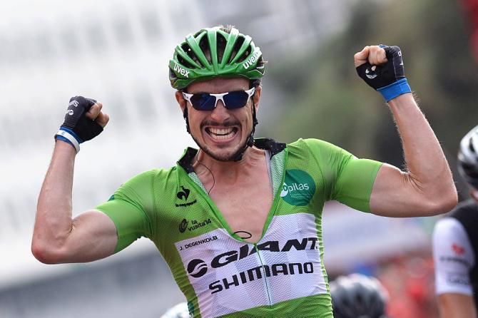 John Degenkolb (Giant Shimano) wins his fourth stage of the 2014 Vuelta a Espa&ntilde;a