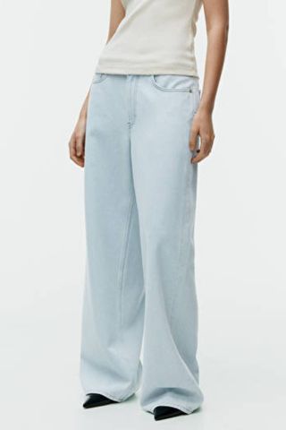 Arket Cloud Low Loose Jeans