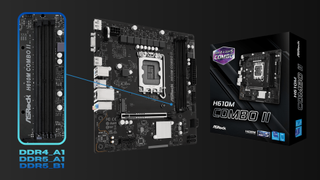 ASRock H610M Combo II motherboard