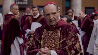 Ralph Fiennes in "Conclave" (2024).