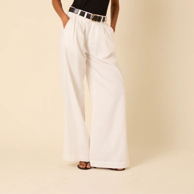 Nobody's Child , Double Pleated Wide Leg Ava Trousers
