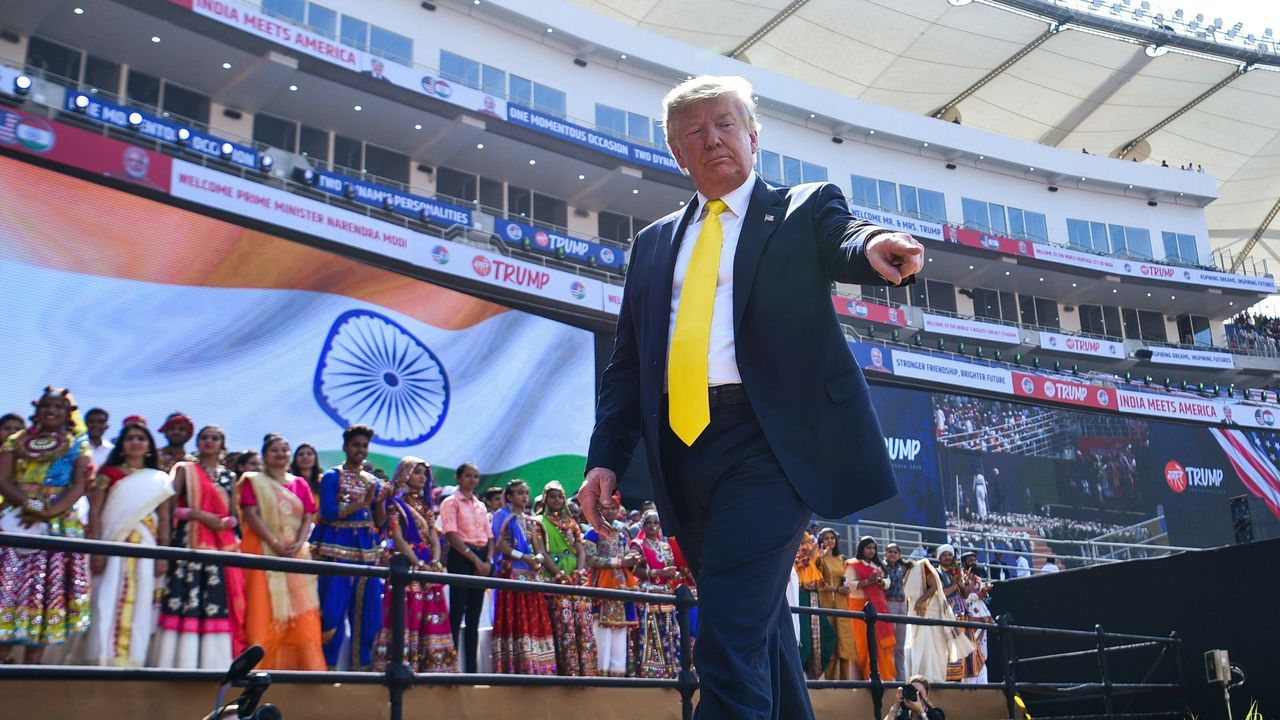 TrumpinIndia