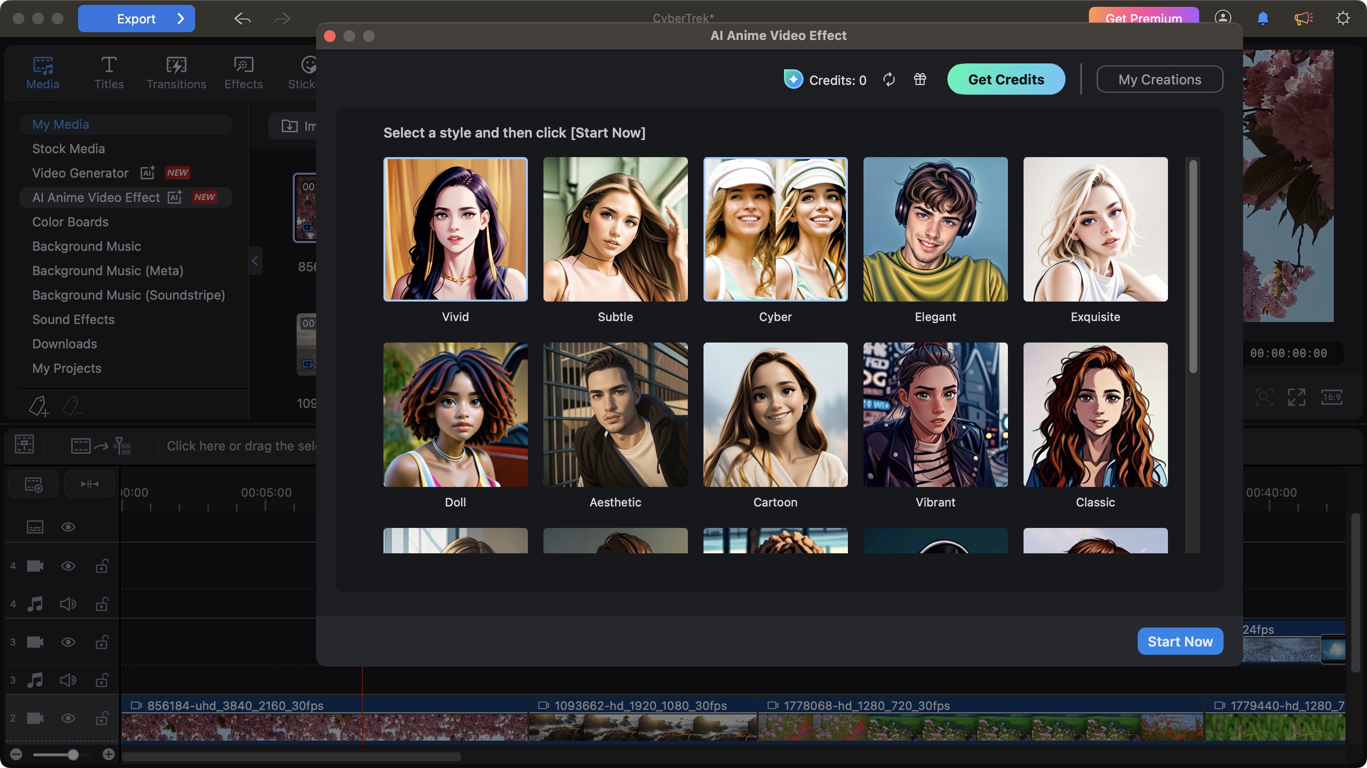 Using CyberLink PowerDirector 365 to edit a video for our review