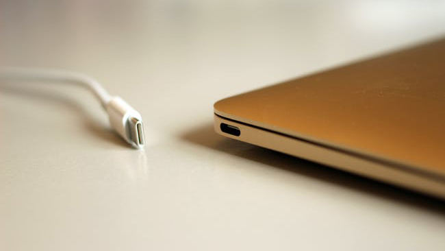 Puerto USB-C.