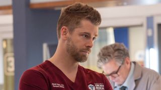 Luke Mitchell in the ED in Chicago Med Season 11x07