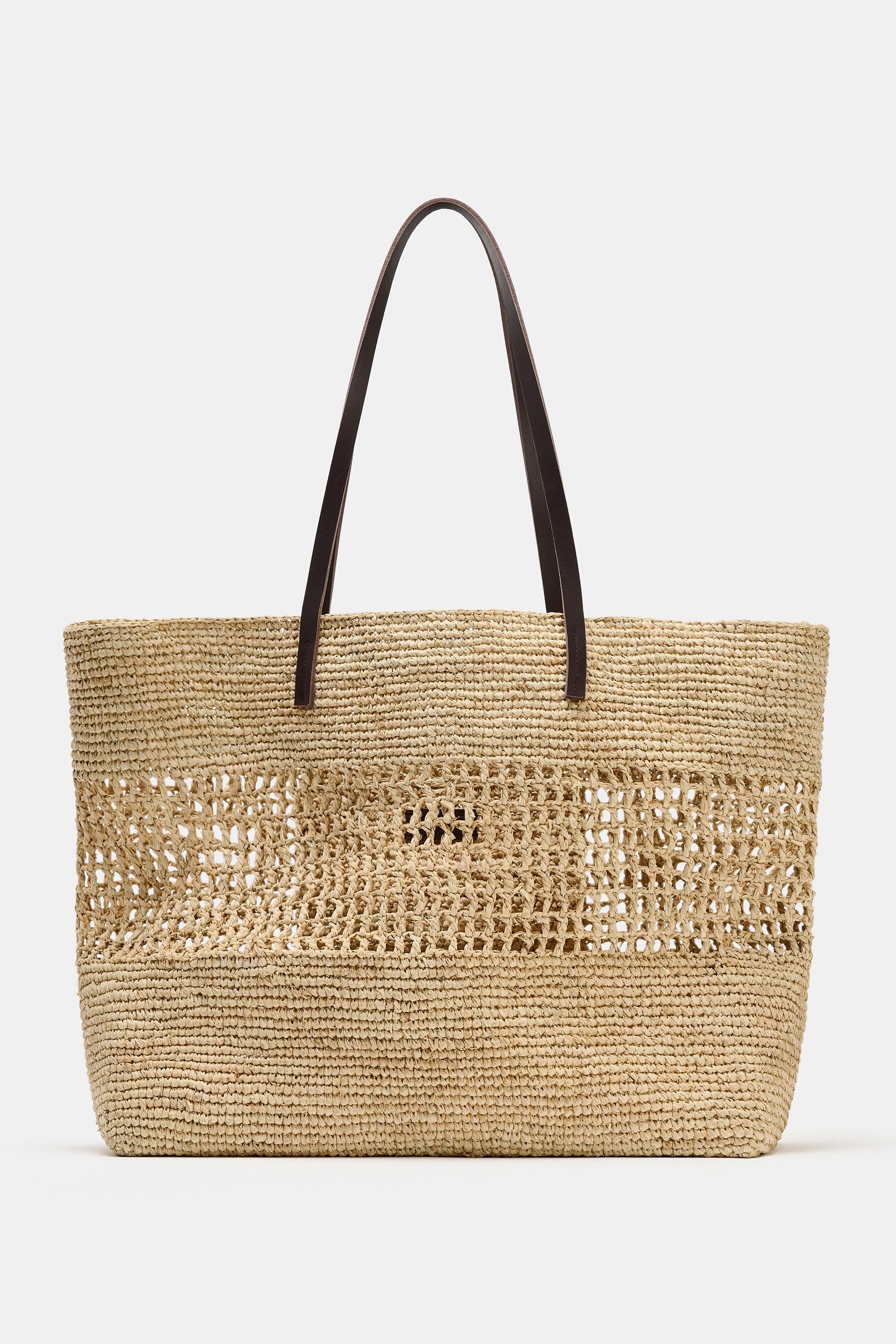 Zara, Raffia Tote Bag