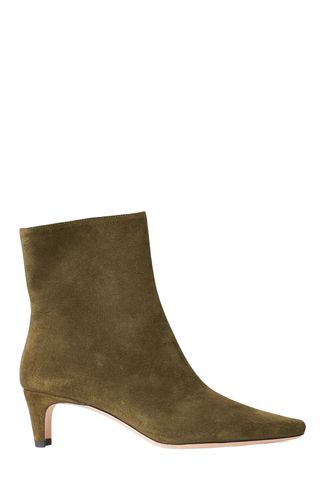 Staud Wally Leather Ankle Boots