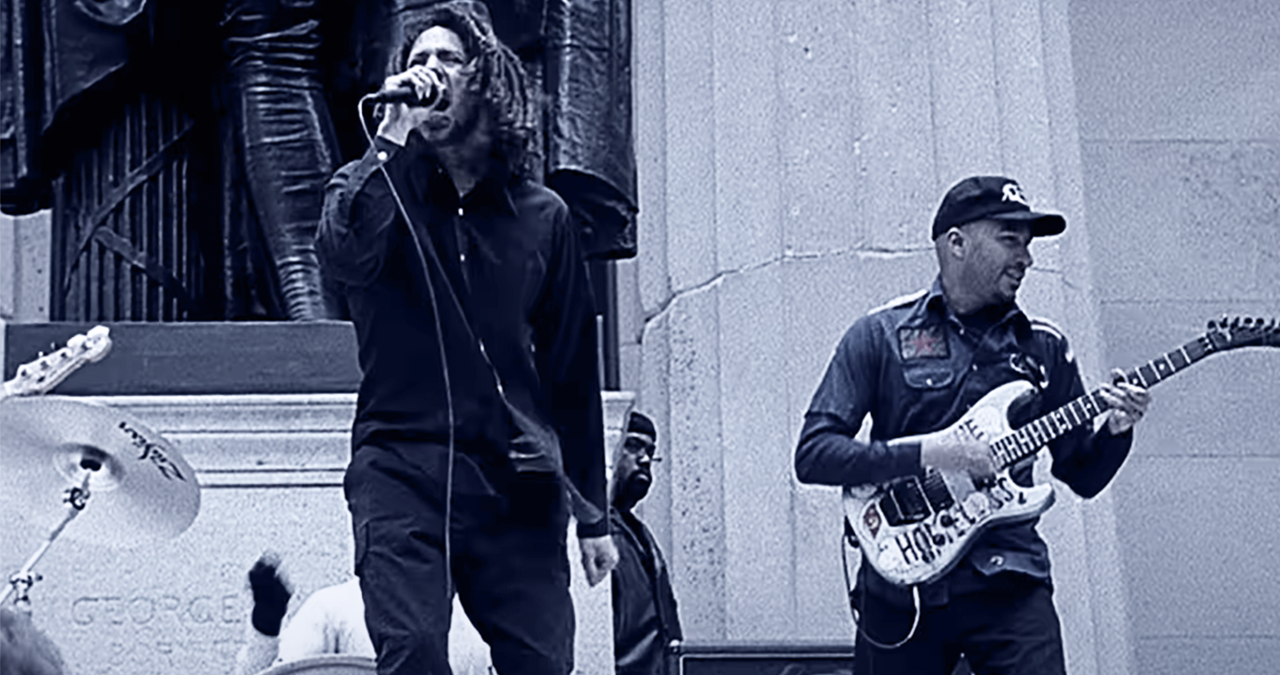 RATM Sleep Now in the Fire video