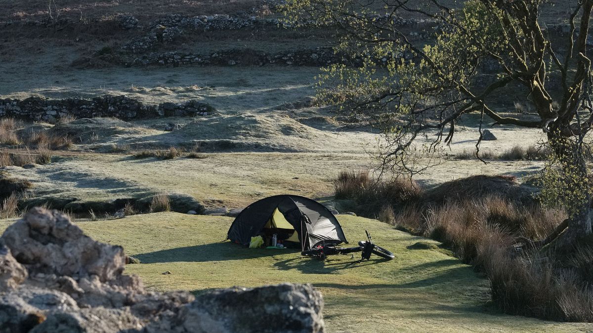 Bike packing on Dartmoor