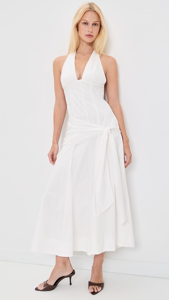 C&amp;aacute;diz Dress - White