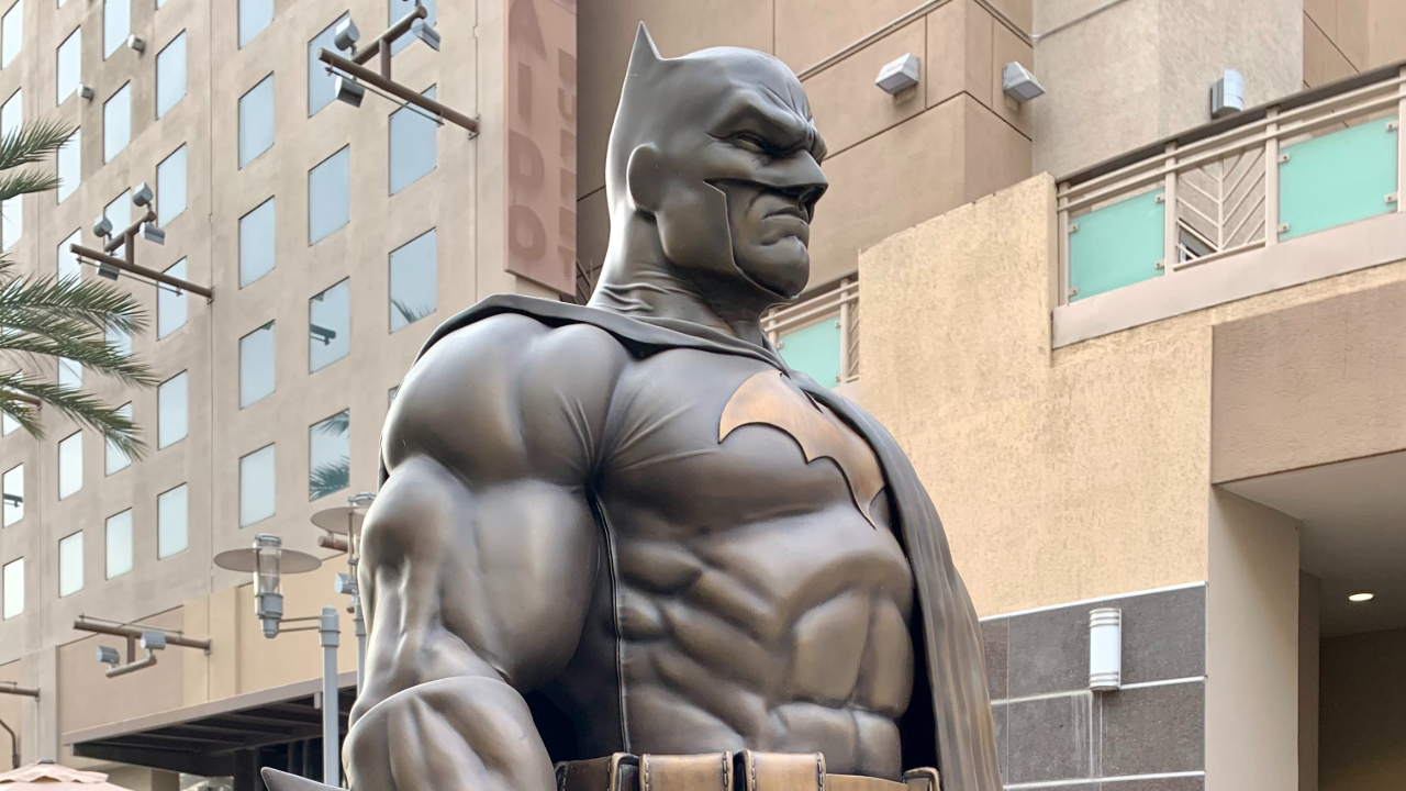 7+ foot tall Batman statue erected in Burbank, California | GamesRadar+