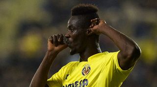 Eric Bailly in action for Villarreal in 2015.
