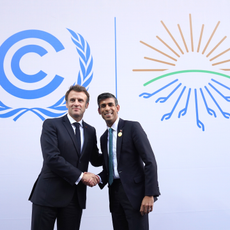 Rishi Sunak at the COP27 conference