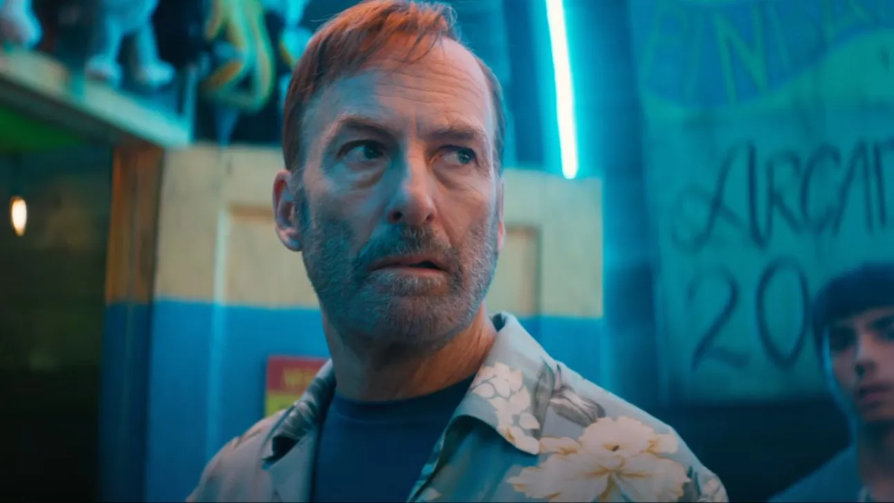 bob odenkirk in a hawaiian shirt in the movie nobody 2