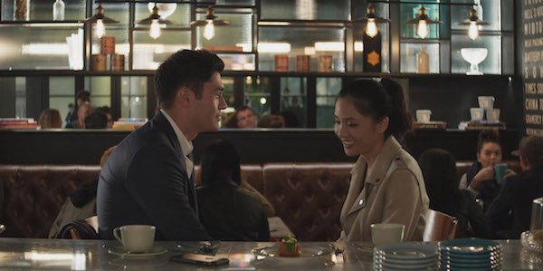 Henry Golding and Constance Wu in Crazy Rich Asians