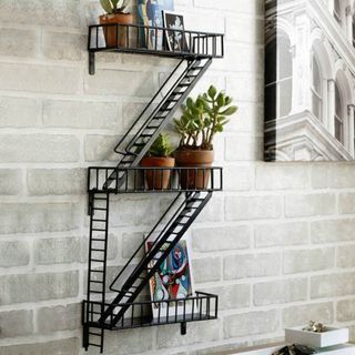 small home office ideas - Birch Lane Kidwell 3 Piece Metal Tiered Shelf