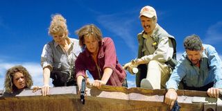 Kevin Bacon and the Tremors cast