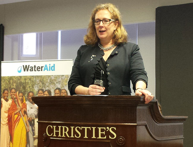 Sarah Kemp, WaterAid, DWWA 2015 auction