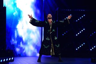 Bobby Roode making his entrance to Glorious Domination