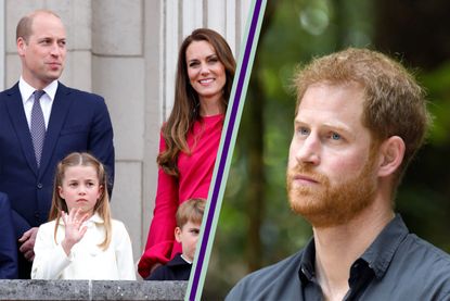 How Prince William and Kate Middleton have 'worked out' the way to prevent Princess Charlotte from suffering Harry's fate 