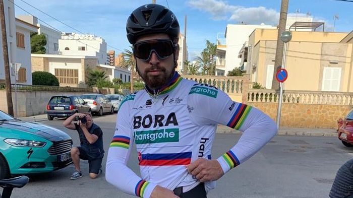 Peter Sagan is the Slovakian national champion but no longer the world champion